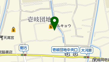 ふじたの床屋の地図画像
