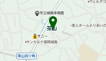 タカラ薬局 茶山の地図画像