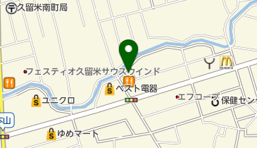 ピエトロ 久留米上津店の地図画像