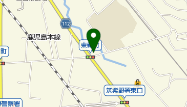 空手道大道塾筑紫野支部の地図画像