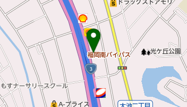 スノーピーク太宰府の地図画像
