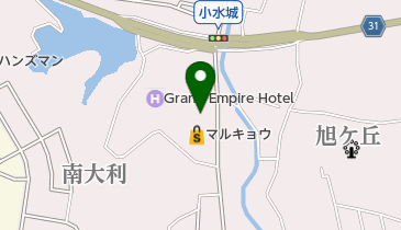洗光舎マルキョウ南大利店の地図画像