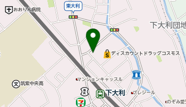 ヘアメイクセンスの地図画像