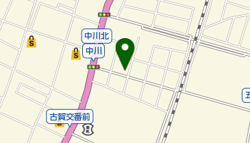 ラッキーどうぶつ病院の地図画像