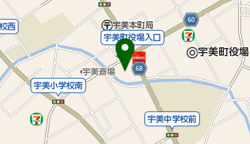 宇美キリスト教会の地図画像