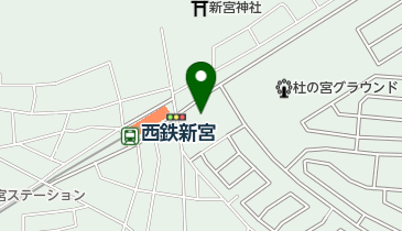 下府二区公民館の地図画像