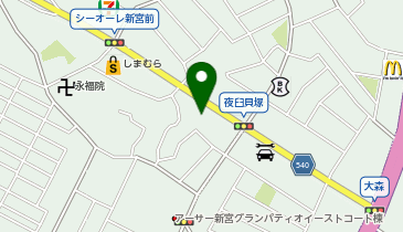 マーブルヘアーの地図画像