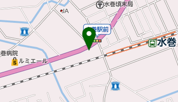 コーユーユニフォーム水巻店の地図画像