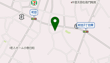西山ふとん店の地図画像
