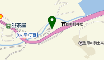 長崎かがみやの地図画像