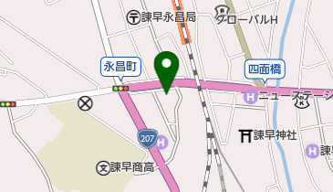 クローバー動物病院の地図画像