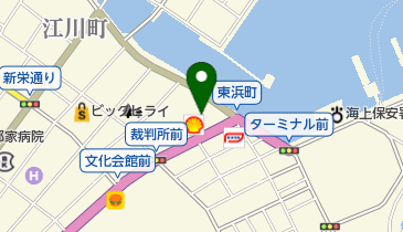 五島タクシーの地図画像