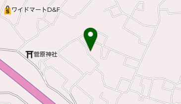 訪問マッサージステーション博愛の地図画像