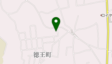 とくお動物病院の地図画像