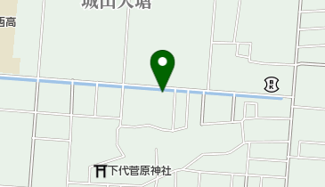 田上まごころ保険の地図画像