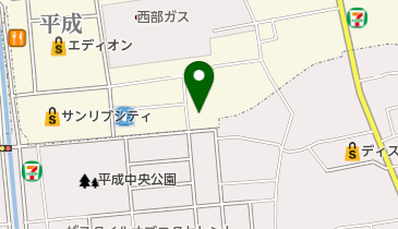 くまなん調剤薬局の地図画像