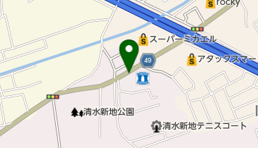 三恵薬局新地店の地図画像