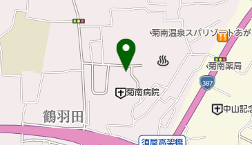 鶴羽田薬局の地図画像