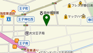 春日薬局王子店の地図画像