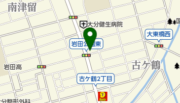 けやき通り薬局の地図画像