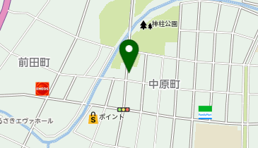 都城市民劇場の地図画像