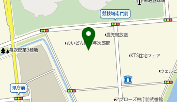 JU鹿児島カーパークの地図画像
