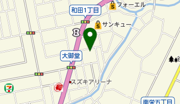 あおぞら動物病院の地図画像