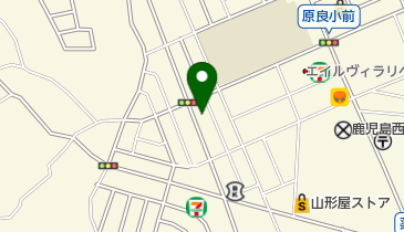 ボナー美容室の地図画像