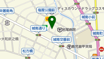 一福食堂の地図画像
