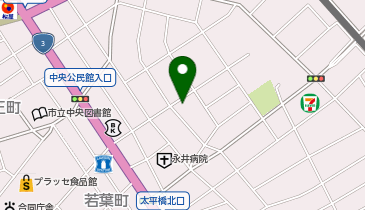 あさがお薬局の地図画像