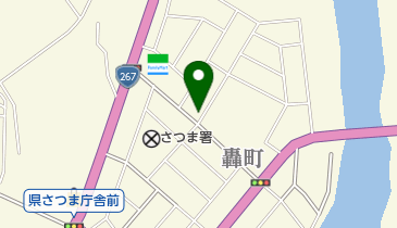 ヘルシー薬局宮之城店の地図画像