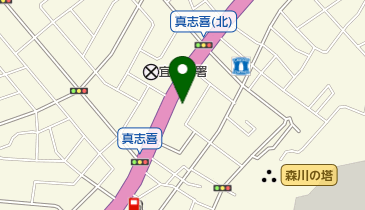 代車センターの地図画像