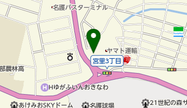 宮里キリストの教会の地図画像