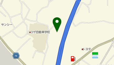 合資会社コザ倉庫の地図画像