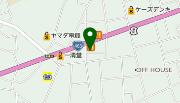 いしかわ動物病院の地図画像