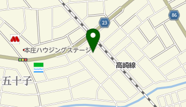 芦澤治療院の地図画像