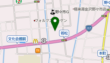 KIMONO・OFF野々市若松店の地図画像