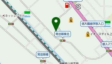 ホリデイスポーツクラブ上田店の地図画像