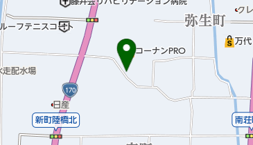 ペットサロンパーディーの地図画像