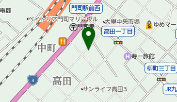 有限会社高田調剤薬局の地図画像