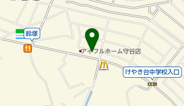 ライフ接骨院の地図画像