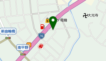 有限会社カミヤ自動車整備工場の地図画像