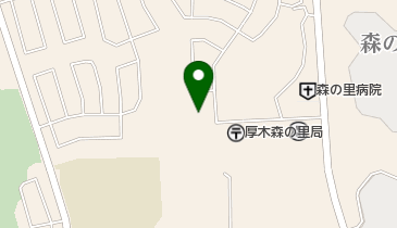 寧ヘアー厚木森の里店の地図画像