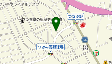 よしい動物病院の地図画像