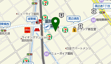 レクサス CPO福岡中央の地図画像
