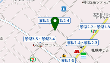 サイクルショップフジニ商会の地図画像