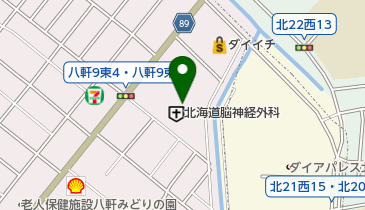 センター薬局エルム通り店の地図画像