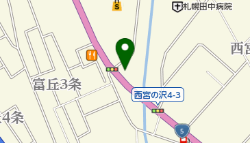 札幌市役所 区役所 手稲区役所 富丘西宮の沢まちづくりセンターの地図画像