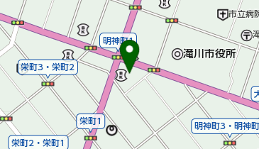 滝川練成会滝川本部の地図画像