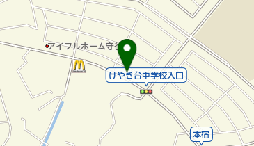 Hair&MakeTRUTH守谷店の地図画像